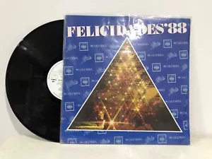 FELICIDADES ´88 LP MICHAEL JACKSON, HOMBRES G, Soda Stereo Julio Iglesias - Picture 1 of 10