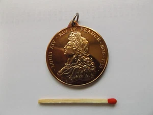 Medaille Ludwig XIV. und Versailles,  45 mm Durchmesser - Bild 1 von 2