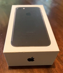 Apple iPhone 7 Black Empty BOX ONLY 32 GB - NO PHONE - Photo 1 sur 4