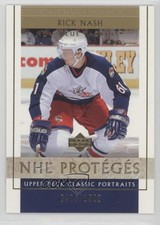 2002-03 Upper Deck Classic Portraits /1500 Rick Nash #109 Rookie RC
