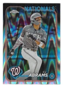 2024 Topps Chrome - C.J. Abrams #247 RayWave Refractor - Picture 1 of 1