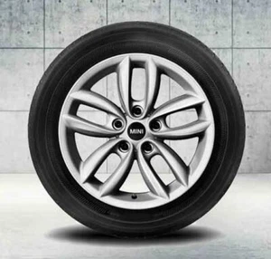 4 MINI Sommerräder 5 Star Double Spoke 205/55 R17 91W 71dB R60 Neu Mini19-24 - Bild 1 von 3