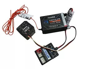 Futaba MPDX-1 Multidrop Recoder / Futaba R5014 DPS Empfänger / Futaba G191 - Bild 1 von 6
