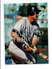 1996 Fleer Update Diamond Tribute #1 Wade Boggs