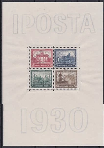 DR 1930 Block 1 IPOSTA Block Postfrisch ** MNH € 1600,-- - Picture 1 of 3