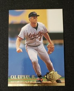 CAL RIPKEN JR. 1994 Fleer Ultra Baltimore Orioles HOF Card # 9