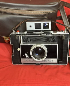 Macchina fotografica terrestre Polaroid 180 con obiettivo Tominon 114 F4.5 (testata su pellicola) - Foto 1 di 12