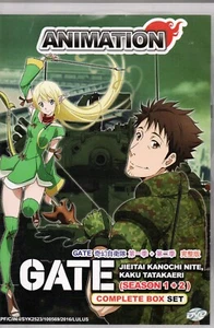 Anime DVD Gate : Jieitai Kanochi Nite, Kaku Tatakaeri Season 1+2 English Dubbed - Picture 1 of 2