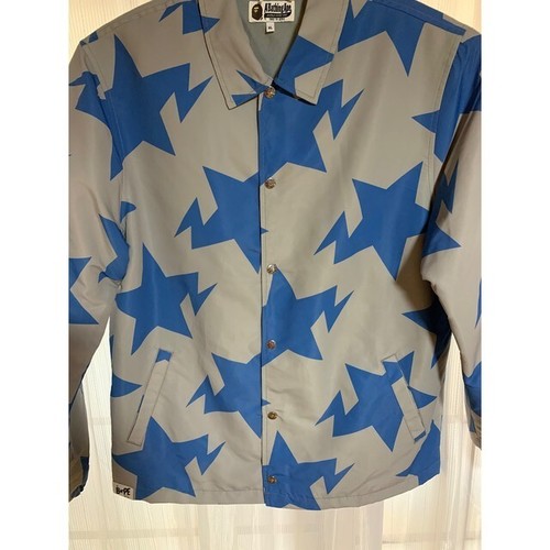 A BATHING APE (BAPE) Giacca Star Coach ABATHING APE 20AW taglia XL merce usata dal Giappone