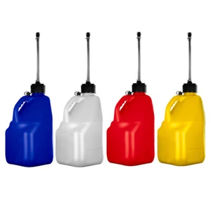 5 Gallon Commodity Fuel Gas Diesel Jug with 14" Hose, Buy more and Save!!! - Picture 1 of 5
