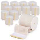 GT 2" (12 Pack) Cotton Elastic Compression Bandages Body Wrap Hook/Loop USA Made