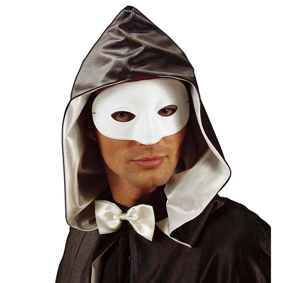 WIDMANN WEIßE PHANTOM AUGENMASKE Halloween Karneval Fasching Theater Venedig Maskenball