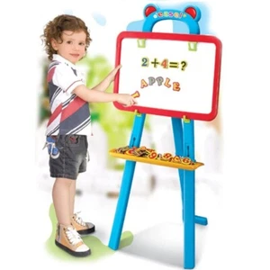 Lavagna Magnetica per Bambini 2in1 Doppia Area di Disegno con Treppiedi - Foto 1 di 5