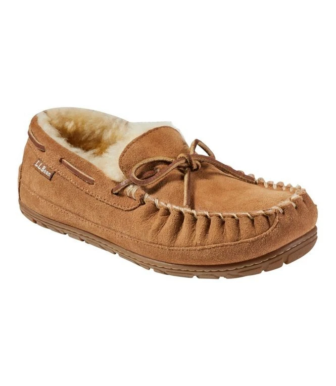 Mocasines de campamento LLBean Wicked Good para mujer, ancho: mediano B, color: marrón Foto 1 de 4