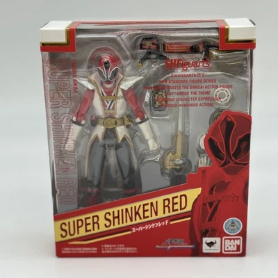 SH Figuarts Samurai Sentai Shinkenger Super Shinken Red Action Figure Bandai - Image 1 of 4