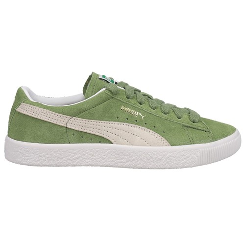 Scarpe casual Puma scamosciate vintage stringate uomo verdi sneakers 374921 15