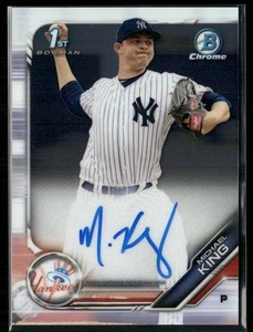 2019 Bowman Chrome #CPA-MK Michael King Prospects AUTO - QTY AVAILABLE - Picture 1 of 2