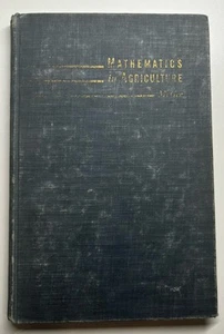 Vintage 1949 "Mathematik in der Landwirtschaft" 5. Druck von RV McGee TAMU Lehrbuch - Bild 1 von 16