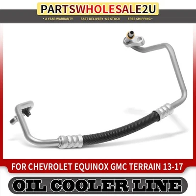 Línea de enfriador de aceite de entrada para Chevrolet Equinox GMC Terrain 2013 2014 2015 2016 2017 Foto 1 de 4