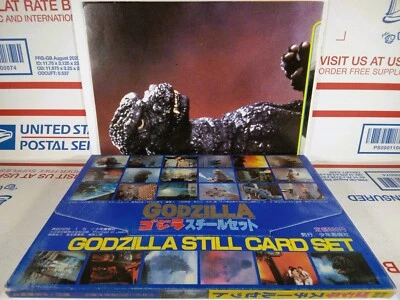 🔴🔥 GODZILLA 1985 STILL CARD SET + DOUBLE-SIDED POSTER Press Kit TOHO 1984 GxK - Image 1 of 4