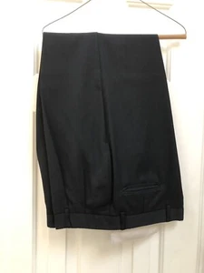 Dressy Pants Black No Brand Size 36 Mens! Dry Cleaned Already. - Picture 1 of 3