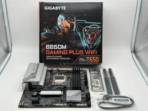 GIGABYTE B650M GAMING PLUS WIFI AM5 LGA 1718 AMD M-ATX DDR5 READ/FOR PARTS - Zdjęcie 1 z 9