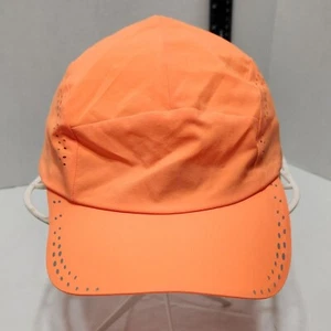 Lululemon Race Kit Lightweight Running Hat Size L/XL Adjustable Orange (HIOR) - Picture 1 of 10