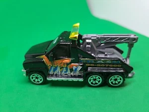 Matchbox Highway Heroes King Tow Truck Auto Max Crash Wrecker Black  - Picture 1 of 6