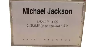 Michael Jackson Smile Whitfield Mastering Studios Demo Cassette Tape 2 Trk Rare - Picture 1 of 7