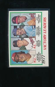 1978 Topps #205 Victory LL Carlton Palmer Nice See Scans - Picture 1 of 2