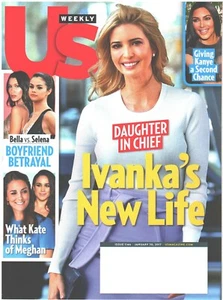 US WEEKLY Magazine January 30 2017 #1146 Ivanka Trump Kim Kanye Kate Meghan - Picture 1 of 1