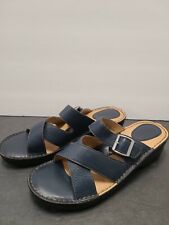 Great Northwest Clothing Company Women's Blue  Leather Sandals Size 11 M