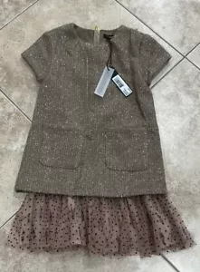 Imoga Girls Nutmeg SARA- FW22 dress NWT size 6 - Picture 1 of 7