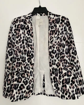 joie leopard print blazer - Image 1 of 4