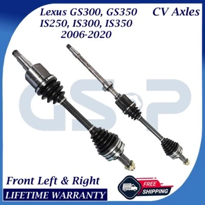 Ejes CV delanteros GSP OEM para Lexus GS300/GS350/IS250/IS300/IS350 2006-2020 Foto 1 de 4