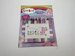 Leisure Arts Care Bears Frolic Through The Flowers Counted Cross Stitch Pattern - Picture 1 of 4