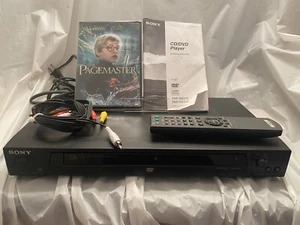 Sony DVP-NS315 CD/VCD/DVD Video Player w/ MP3 Playback TESTED Remote Cables - Picture 1 of 9
