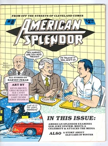 American Splendor #8 Fine Minus 5.5 Harvey Pekar Robert Crumb Art 1983 - Imagen 1 de 2
