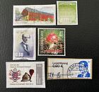 Lot de 6 timbres du Luxembourg année diverses - Sur Frag. Stamps R35