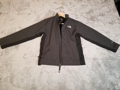 Boy's North Face TNF Apex Jacket Grey Size Medium Shell - Image 1 of 4