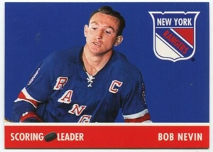 1995 Parkhurst Missing Link (1966-67) #144 Bob Nevin New York Rangers - Scoring - Picture 1 of 2