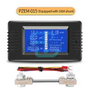 PZEM-015 Battery Tester Monitor DC Voltage Current Power Energy Meter with Shunt - Bild 1 von 25