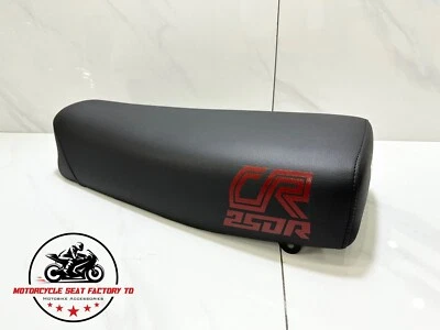 Sillín de asiento Honda CR250R Elsinore 1978-1980 78-80 negro CR250 R asiento bandeja de metal Foto 1 de 4