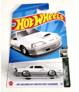 Hot Wheels Matt And Debbie Hay's 1988 Pro Street Thunderbird-Retro Racers - Picture 1 of 1