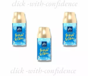 3 x Glade Starlight And Snowflakes Automatic Spray - Picture 1 of 1