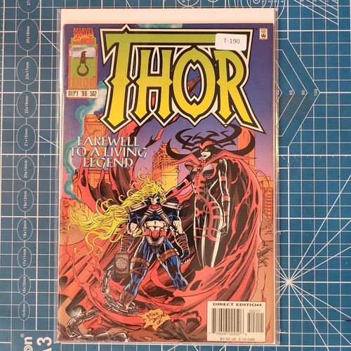 THOR #502 VOL. 1 8.0+ 1ST APP MARVEL COMIC BOOK T-190 | eBay