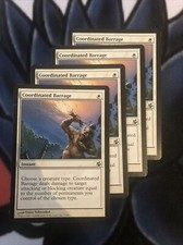 4 x Coordinated Barrage(NM) - Morningtide - MTG