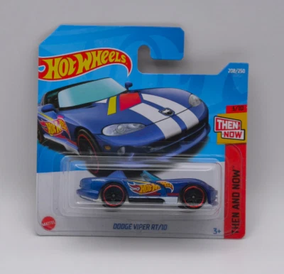 Hot Wheels Dodge Viper RT/10 HCV80 208/250 Then And Now 3/10