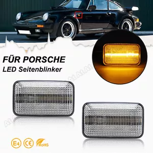 2x LED Seitenblinker Blinker Für Porsche 911 924 944 964 993 968 Audi 80 90 100 - Bild 1 von 9
