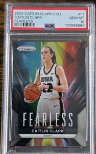 2024 Caitlin Clark Collection #F1 Fearless PSA 10 - Picture 1 of 3